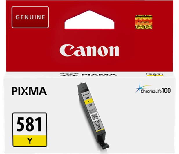 CANON CLI-581 Y 259str. Yellow 2105C001 - 381744 - zdjęcie